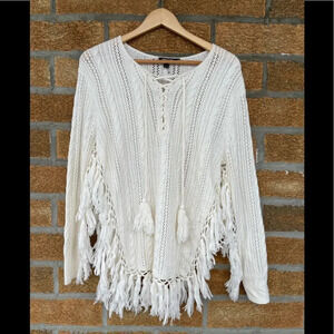 Love sam fringe sweater xtra small